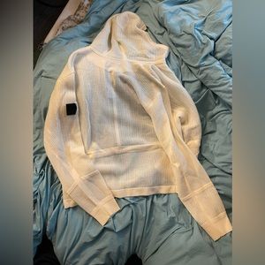 Stone Island shadow project super rare mesh weave translucent zipped hoodie DS